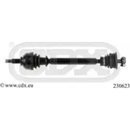 Приводной вал CDX 230623 Renault Laguna (BG) 2 Хэтчбек 1.8 16V (BG0B. BG0C. BG0J. BG0M. BG0V) 121 л.с. 2001 – 2005 PB69GO W L8XH0