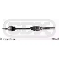 Приводной вал CDX Renault Scenic (JM) 2 Минивэн 1.6 16V (JM1R) 112 л.с. 2005 – 2025 230652 UF8PQY C3 4ZL