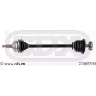 Приводной вал CDX QXTFT Renault Scenic (JA, FA) 1 Минивэн 1.9 dCi Rx4 102 л.с. 2000 – 2003 230657/44 FP LMKT