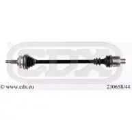 Приводной вал CDX DDV4L4J Renault Scenic (JA, FA) 1 Минивэн 1.9 dCi Rx4 102 л.с. 2000 – 2003 230658/44 T 729A