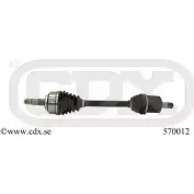 Приводной вал CDX JSX26D 570012 RYJ 79VM 2517006