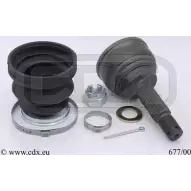 Шрус граната CDX Mitsubishi Galant 7 (E52A) Хэтчбек 2.0 V6 24 (E64A. E54A) 150 л.с. 1992 – 1996 I2R8 Z6F 3J2JY3 677/00