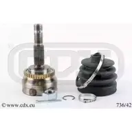 Шрус граната CDX 736/42 735VZ 0G POCI Nissan Sunny