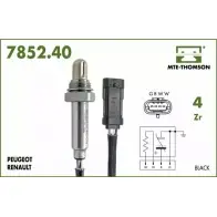 Лямбда-зонд MTE-THOMSON 11ZOQB 7852.40.045 KBW RU Renault Modus (FJP0) 1 Хэтчбек 1.2 (JP0S) 78 л.с. 2004 – 2025