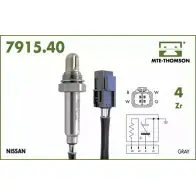 Лямбда-зонд MTE-THOMSON TG P3CG ZK3IN 7915.40.075 2518748