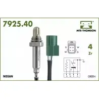 Лямбда-зонд MTE-THOMSON Renault Espace (JK0) 4 Минивэн 3.5 V6 (JK00. JK0F. JK0P. JK0S. JK0W) 241 л.с. 2002 – 2025 7925.40.037 945 6L3 S3YQCD