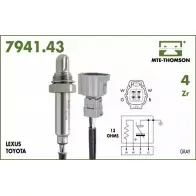 Лямбда-зонд MTE-THOMSON Lexus RX (XU30) 2 Внедорожник 3.3 400h (MHU38) 211 л.с. 2005 – 2008 7941.43.075 59H5J ARX 2EI