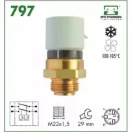 Датчик включения вентилятора радиатора MTE-THOMSON HDY9B 2518815 797 1 KTLPY