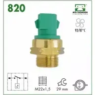 Датчик включения вентилятора радиатора MTE-THOMSON 2518838 3W48ATS 820 KV WFEI