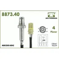 Лямбда-зонд MTE-THOMSON Y2XK952 Mercedes E-Class (S211) 3 Универсал 2.6 E 240 T (2161) 177 л.с. 2003 – 2009 8873.40.045 F G4JY
