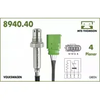 Лямбда-зонд MTE-THOMSON GZZ2Y K7 EEGLZ 8940.40.080 Audi A4 (B7) 3 Кабриолет 2.4 170 л.с. 2002 – 2005