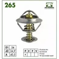 Термостат ож MTE-THOMSON 4TYZOVJ VT265.82 CNL HA 2519268
