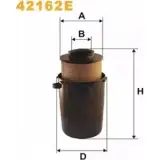 Воздушный фильтр WIX FILTERS O16IRI CN 1PJ2X 42162E 2528551