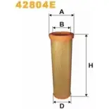 Фильтр добавочного воздуха WIX FILTERS U F8RR3V 2529015 42804E JOEWW