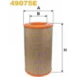 Воздушный фильтр WIX FILTERS 2529939 P2 BBFX 49075E 1UHMI