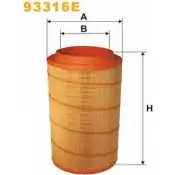 Воздушный фильтр WIX FILTERS 2531434 H3NZZN DGUR D 93316E