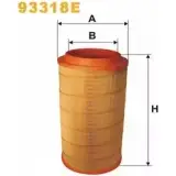 Воздушный фильтр WIX FILTERS SsangYong HTA2N X HO4L20 93318E