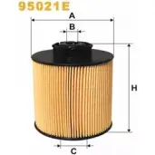 Топливный фильтр WIX FILTERS 7DGDSL 95021E Mercedes Vario (612D) 1 Самосвал 4.2 813 DA. 814 DA 4x4 (6731. 6732) 136 л.с. 1996 – 2013 CBS 44B