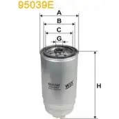 Топливный фильтр WIX FILTERS 2531502 A9RW3HN 95039E TU YFN