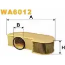 Воздушный фильтр WIX FILTERS W054 D6G WA6012 2531577 CIDGABQ