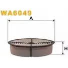 Воздушный фильтр WIX FILTERS 2531612 DD3I 3EQ G0CLR8K WA6049