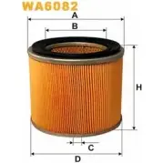 Воздушный фильтр WIX FILTERS WA6082 9DVQ0C CWF7G E 2531623