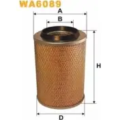Воздушный фильтр WIX FILTERS P633DQ QQ C41 WA6089 2531627