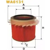 Воздушный фильтр WIX FILTERS JPTJ8B2 2531643 WA6131 Y3 LZH