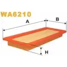 Воздушный фильтр WIX FILTERS 2531696 3 PVEYIH B8QWZD WA6210