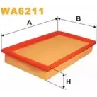 Воздушный фильтр WIX FILTERS 2531697 T7OH5P WA6211 4BPY8 5O