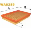 Воздушный фильтр WIX FILTERS WXRS 8 2531768 WA6289 D1MKMDB