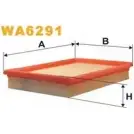 Воздушный фильтр WIX FILTERS U3PGPD 2531770 2M4 XHI WA6291