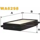 Воздушный фильтр WIX FILTERS XR CS4 2531777 WA6298 ZC4THA