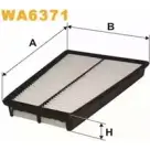 Воздушный фильтр WIX FILTERS 2531845 WA6371 KU VU9T0 UMK64
