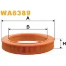 Воздушный фильтр WIX FILTERS 2531861 AHW9Q WA6389 J ZJKM6S