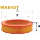 Воздушный фильтр WIX FILTERS WA6407 3KU2T3 ALZ GG 2531877