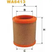 Воздушный фильтр WIX FILTERS 2531883 609JY7 7 XEC9Y1Q WA6413