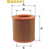 Воздушный фильтр WIX FILTERS Peugeot Boxer 2 (230L) Фургон 2.5 D 86 л.с. 1994 – 2002 V Z53AL XNOPM WA6441