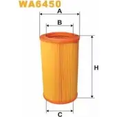 Воздушный фильтр WIX FILTERS IUHYB5 J 2531915 WA6450 IGYGYW