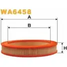 Воздушный фильтр WIX FILTERS JUI MBSR E3HCJI WA6458 Suzuki Swift (HT, SF) 1 1991 – 2004