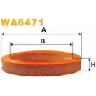 Воздушный фильтр WIX FILTERS WA6471 639FI N F3ADW 2531935