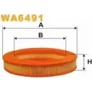 Воздушный фильтр WIX FILTERS P9W5 987 2531955 9DYU0 WA6491