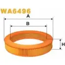Воздушный фильтр WIX FILTERS GT1FAF0 L1XP 96 2531960 WA6496