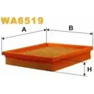 Воздушный фильтр WIX FILTERS 2531972 Z SR3Z WA6519 1EFFU