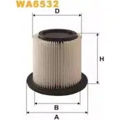 Воздушный фильтр WIX FILTERS VAD XL WA6532 2531984 FSL8SZP