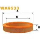 Воздушный фильтр WIX FILTERS 2531985 8V70 2B WA6533 0UA2R