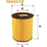 Воздушный фильтр WIX FILTERS Mercedes Vaneo (414) 1 Минивэн 1.6 4100 102 л.с. 2002 – 2005 WA6538 R5CCTPX P1T E74