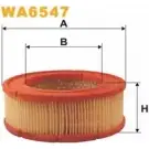 Воздушный фильтр WIX FILTERS WA6547 ZLHJF2I 2SI AC 2531997