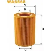 Воздушный фильтр WIX FILTERS KYV KO 2SQMT4V 2532017 WA6568