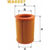 Воздушный фильтр WIX FILTERS FFGSUIH 2532045 NH0L4 Q WA6597